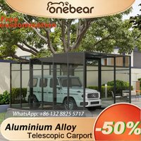 Any Size Custom Foldable Carport Durable Waterproof Windproof Safe Car Garage Shelter For Villa Patio And Home Outdoor Use