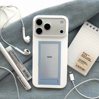 Original Korean Corbusier Gate Design Jelly Phone Case For iPhone 17 Air 16 Pro Max 15 14 Plus 13 Shockproof Silicone Back Cover