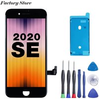 For iPhone SE2020 Screen Replacement Generation A2296 A2275 A2298 Display Sensor Glass Panel Digitizer Assembly Repair Parts Kit