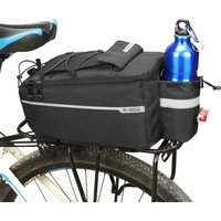 Electric folding rack bag for ground bikes, camel bag accessories, and rear seat bag for riding equipment