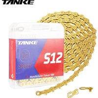 TANKE Bicycle 11-12 Speed Chain 128 Links MTB Road Bike Variable Speed Chains Magic button High Quality Current Cycling Accessor