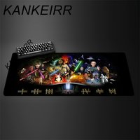 Gamer Mouse Pad Star Wars 90x40cm Anime Gaming Accessories Varmilo Keyboard Pad Desk Mat Gabinete Carpet xxl Mousepad Mouse Mat