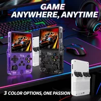 Retro R36S 【NEW 2026】Portable Game Console, 3.5 Inch IPS Display, 128GB Storage, Preloaded Games, Linux System