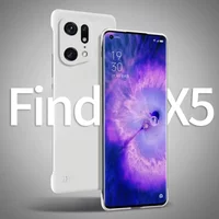 Luxury Solid Candy Color Frameless Case For Oppo Find X3 X5 Pro X3 Lite Neo ShockProof Ultra Thin Hard PC Soft Back Cover