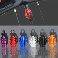 4Pcs/Set 2026 New Universal Car Truck Motocycle Bicycle Wheel Tire Valve Cap Tyre Rim Stem Cover Grenade Design Car Accessories
