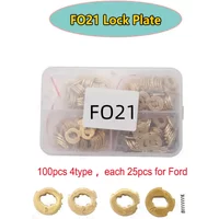 100Pcs/lot FO21 Lock Plate Car Lock Reed Plate for Ford Mondeo Car Lock Repair Accessories 1 2 3 4 Types Each 25pcs