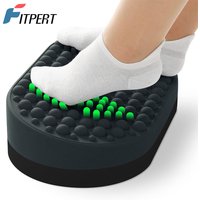 Foot Rest for Under Desk At Work, Home Office Foot Stool, Ottoman Foot Massager Plantar Fasciitis Relief,Soft Silicone Footrests