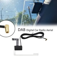 DAB/DAB+ Car Radio Head Unit Aerial Antenna Windshield Mounting SMB Plug Signal Reception Europe DAB DAB+ Signal Receiver Glass
