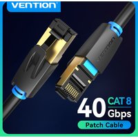 Vention Ethernet Cable Cat 8 Network Cable High Speed 40Gbps SSTP Wire Internet Patch Cable with RJ45 Connector for Router Modem