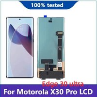 AMOLED 6.7"LCD For Motorola Moto X30 Pro XT2241-1 LCD Display Touch Screen For Motorola Moto Edge 30 Ultra LCD