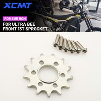 13T Front Chain Sprocket For Surron Ultra Bee Off-Road Electric Vehicle Dirt E-Bike Motorcycle Accessories Parts