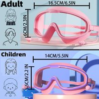 Professional Adult Swimming Goggles, Suitable for Competitive Pools, Pool Accessories and Open Water Activities