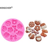 Cookies candy food toys headdress resin jewelry accessories drip mold cookies chocolate cake dessert decoration silicone molds