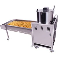 Automatic Industrial Popcorn Machine Movie Theater Cream Butter Ball Popcorn Mixer Popcorn Production Line
