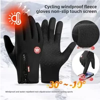 AliExpress NONE Outdoor Cycling Gloves Winter Warm Touchscreen Men Unisex Women Bicycle Driving Motorcycle Waterproof Thermal Non-Slip Gloves