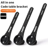 Carbon Computer Mount Holder Road Bike Integrated Handlebar For Garmin/Wahoo/Bryton/Camera 3K Bicycle Accessories