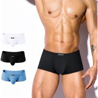ADANNU Brand New Modal Mens Underwear Boxer Modal Homme Men Boxershorts Men Boxers Sexy Male Underpants Print Breathable