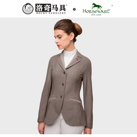 Equestrian competition female uniform mesh fabric riding horse coat xxs size equine woman jacket jumping game clothes