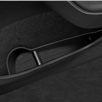 Car Door Side Storage Bin for Tesla Model Y 2021-2024 ABS Anti-Scratch Waterproof Tray Auto Side Pocket Insert Box Interior Part
