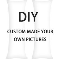 Dwustronnie Drukowane, Personalizowane Poszewki na Poduszki DIY ze Własnymi Zdjęciami, Poszewki na Poduszki do Przytulania, Dekoracyjne Poszewki Dakimakura