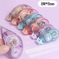 1-4PCS 8M*8mm Double-Sided Adhesive Dots Glue Tape Acid-Free Archival-Safe for Crafts And Scrapbooking Adhesive Tape Dispenser