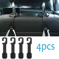 Universal Car Seat Back Hook Headrest Hanger for Bag Pouch Clothes Hanging Hooks Headrest Storage Holder Auto Car Accessories