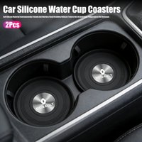 2Pcs Car Center Console Silicone Water Cup Pad For Renault Clio Sandero Captur Megane R5 4 E-tech Scenic Austral Rafale Symbioz