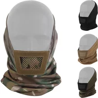 Tactical Balaclava Mesh Mask Ninja Tactical Mask with Full Face Protection for Outdoor Hunting Accessories