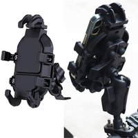 AliExpress NONE Mobile Phone Holder With Shock Absorber Module Adjustable at Any Angle for Motorcycle Scooter ATV Bike Cell Phone Bracket