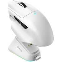 ATTACK SHARK V6 Tri-Mode Wireless Mouse Bluetooth 25000DPI Macro Gaming Mice With Magnetic Charging Base For Gamers