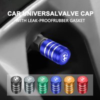 5Pcs Aluminum Car Wheel Tire Valve Caps Tyre Rim Stem Covers Airdust Waterproof For BMW M X1 X3 X5 X6 X7 G20 F20 F39 F48 E46 E90