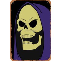 Skeletor Poster Metal Sign Retro Home Decorative Tin Sign