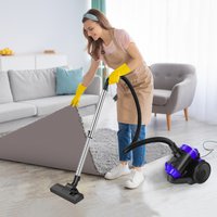 3 IN 1 Vacuum Cleaner, 3800W Basics Cylinder Vacuum Cleaner with HEPA filter for Hardfloor, Carpet,Car Living Room,Kitchen,1.5L