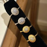 silver 925 snowflake retro carving craft brushed rings for women new in exquisite oval charm ring wedding jewelry Adjustable