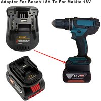 BS18MT Für Bosch 18V BAT619G/620 Batterien Konvertieren In Für Makita 18V Mit USB Adapter Konverter BL1860 Lithium-Batterie