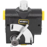 0-30 GPM Hydraulisches Variables Durchflussregelventil Einstellbares Hydraulisches Stellventil 300 PSI für Kleintraktoren Traktorlader