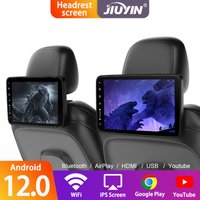 JIUYIN Touch Screen For Car Headrest Car Player With IPS Screen Wifi Play Function Video Music FM Bluetooth AirPlay