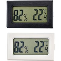 Mini Digital LCD Indoor Outdoor Convenient Temperature Sensor Humidity Meter Gauge Thermometer Hygrometer Gauge