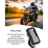 AliExpress NONE 6.3 Inch Waterproof Touch Screen Phone Holder 360 Degree Rotatable Mount For Motorcycle Bicycle Scooter