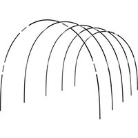 18pcs/30pcs, Greenhouse Hoops Garden Hoops Frame For StableGardening Tunnel Support Frame For Garden Farm YardsAgricultural Gree