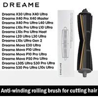 Original Cutting Hair Anti-Tangle Roller Brush Dreame L10s Pro Ultra Heat L30 Ultra L20 Ultra L10s Ultra X40 Pro Ultra X30 ultra
