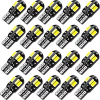 10/20PCS W5W T10 LED Bulbs Canbus 5730 8SMD 4014 26smd 12V 6000K 194 168 LED Car Map Dome Lights Parking Light Auto Signal Lamp