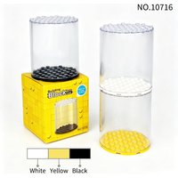 Transparent dust-proof protective box acrylic display Lego character model storage box for building blocks mini character toys