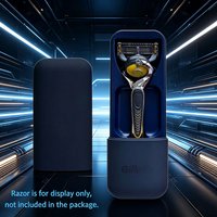 Gillette Shaver Storage Box Magnetic Opening And Closing Drainage Ventilation Gravity Box Portable Travel Protection Box