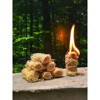 2to100pcs Charcoal Fire Starters – Odorless, BBQFireplace, Wood Stove & Camping. Essential for Kitchen, Outdoor Travel & Cocina