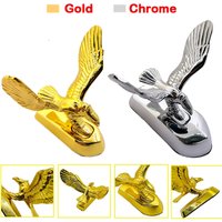 1PC Motorcycle 3D Metal Front Fender Eagle Head Scooter Mud Guard Ornament For Yamaha Kawasaki Ducati Harley Chopper Car Sticker