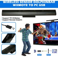 NEW MayFlash Wireless Sensor Dolphin Bar for Wii Remote Plus Controller To for Windows PC Support-Bluetooth for Wii Kids Games