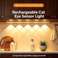 Night Light LED Cabinet Light USB Rechargeable Motion Sensor LED Light for Kitchen Wardrobe Cabinet Lighting 20CM/30CM/40CM/50CM