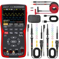 ZOYI ZT-703S multimètre oscilloscope 3 en 1 avec écran IPS 3.5 pouces, 25000 comptes, canal touristique 50 bande passante Z successive, 280MSa/s haute