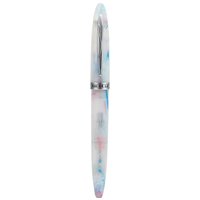 Kaigelu 222 Resin Fountain Pen EF F Nib Beautiful Marble Amber Pattern Ink Pen Writing Office Business Students Gifts Stationery